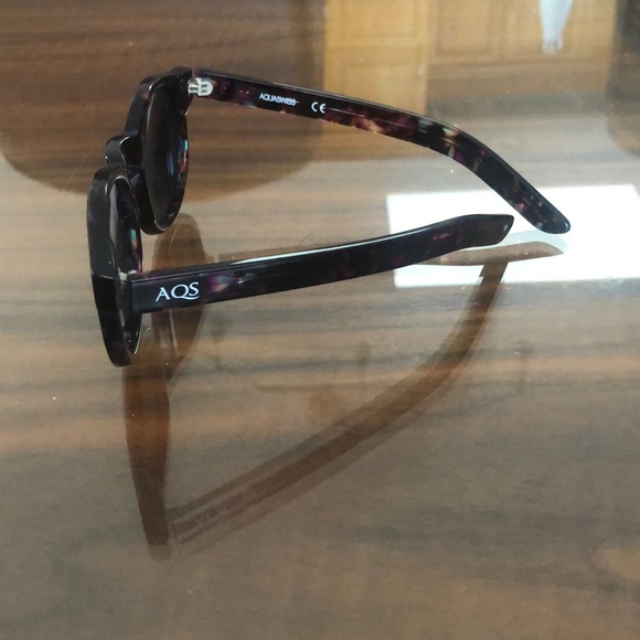 Aquaswiss reflective lens tortoise sunglasses - Picture 3 of 5